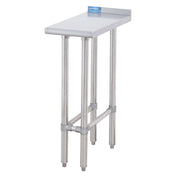 Sapphire Manufacturing SMEFT-3618 Equipment Filler Table 18"W X 36"D 18/400 Stainless Steel Top