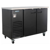 Empura Refrigeration E-KBB60M-2 Back Bar Cooler 2 Swing Solid Doors 58"W X 27.6"D X 42.5"H