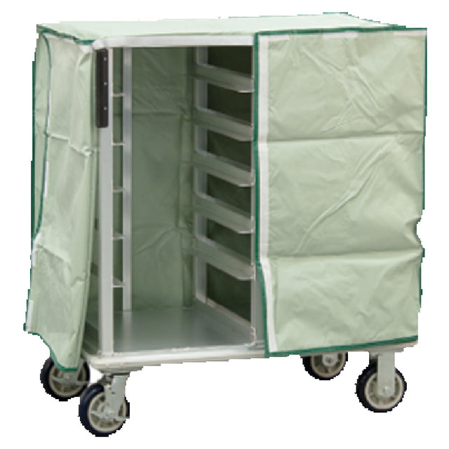 New Age Industrial 96005C Room Service Delivery Cart 36-3/4"W X 23"D X 42-3/4"H All-welded Aluminum Construction