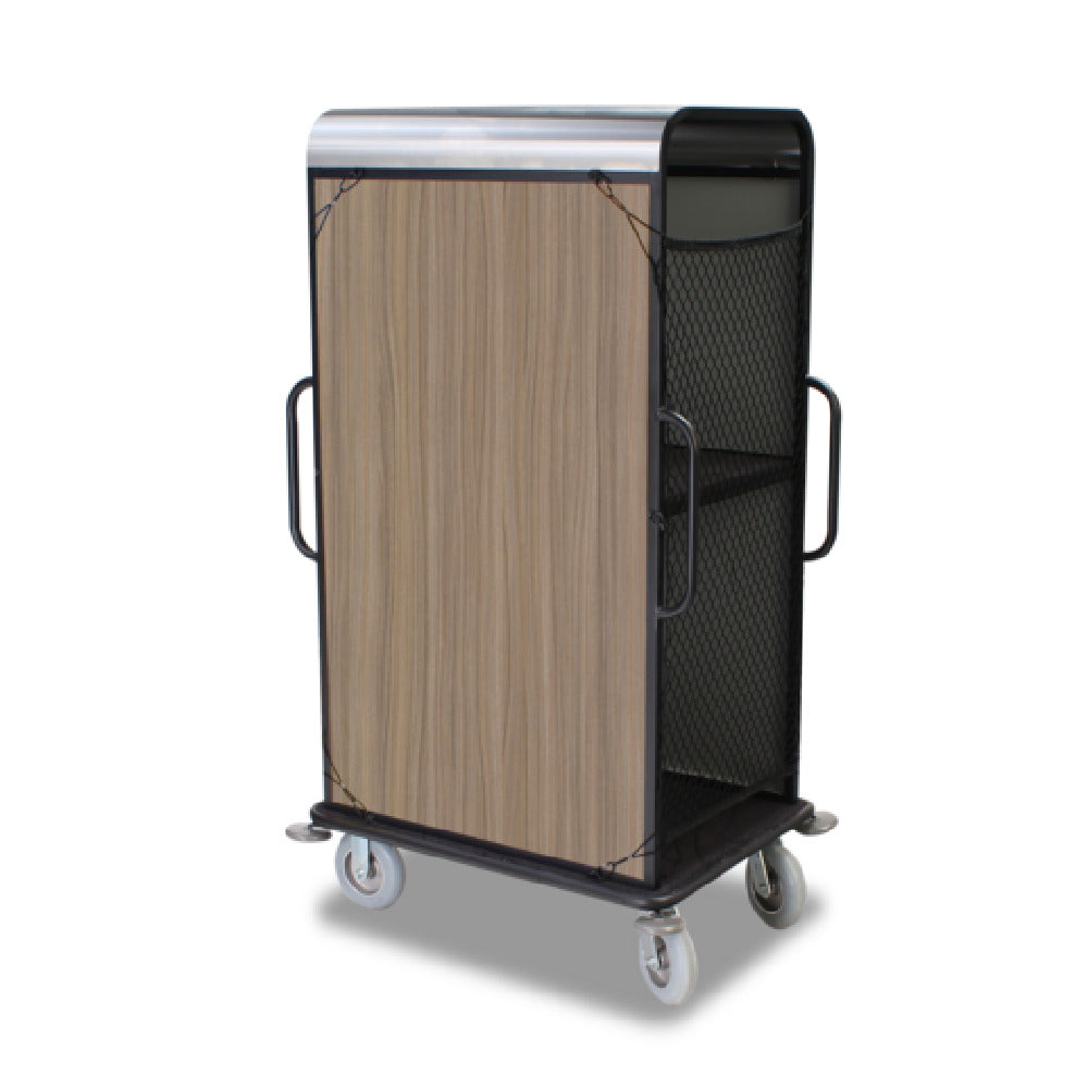 Forbes Industries 2515 Specialty Luggage Cart Partially Enclosed Cabinet Finished In HPL