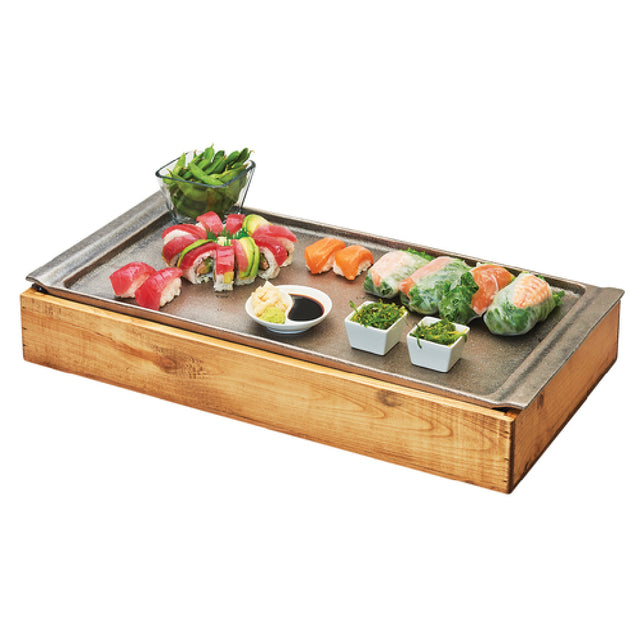 Cal Mil 3699-1123-99 Madera Cold Concept Base 23"W X 12-1/2"D X 3-1/2"H Rectangular