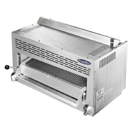 Atosa USA, Inc. ATSB-36_NAT - CookRite Salamander Broiler, Gas, 36"W X 18"D X 17-1/3"H