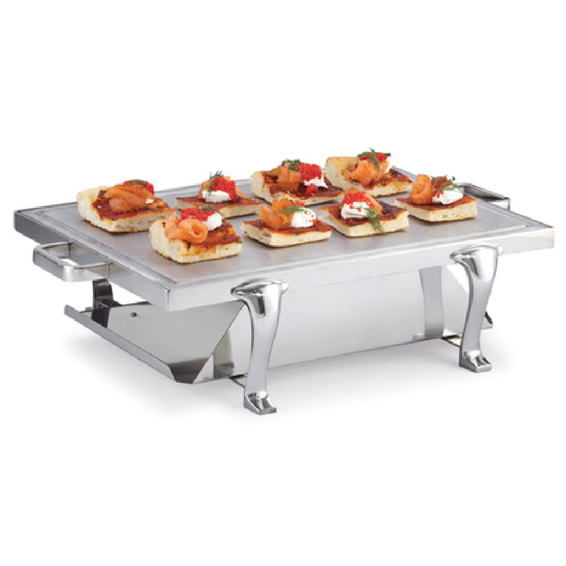 Steelite DW04H202DSS Heater Stand 20.0"W X 14.0"H 18/10 Stainless