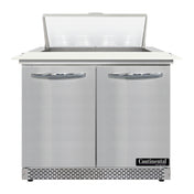 Continental Refrigerator SW36N8C-FB Sandwich Unit Front Breather 36"W