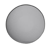 Churchill China GLDKOP291 - Bamboo Organic Glass Round Plate, 29.5 Cm, Bamboo Glass Tableware