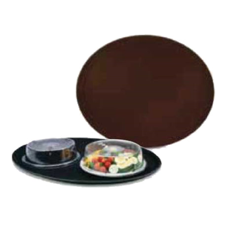 Vollrath 2700L-01 Tuf Glas™ Serving Tray Oval 27"W X 21-7/8"D X 13/16"H