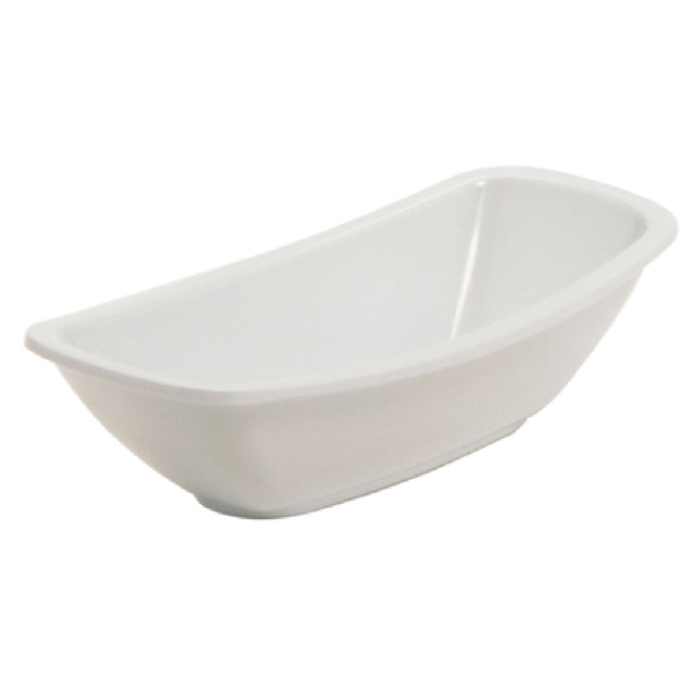 GET Enterprises OB-3-W Oval Acclaim Ramekin Sauce Cup 2-1/2 Oz. 4-4/5" X 2-2/5" X 1/10"