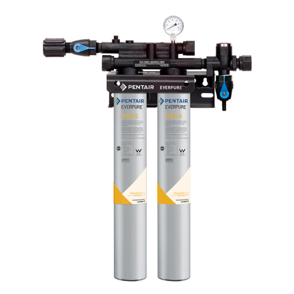 Everpure QC7I TWIN 7FC5-S QC7I Water Filtration System QC7I Twin 7FC5-S (2) 7FC5-S Fibredyne® Carbon Block Cartridges