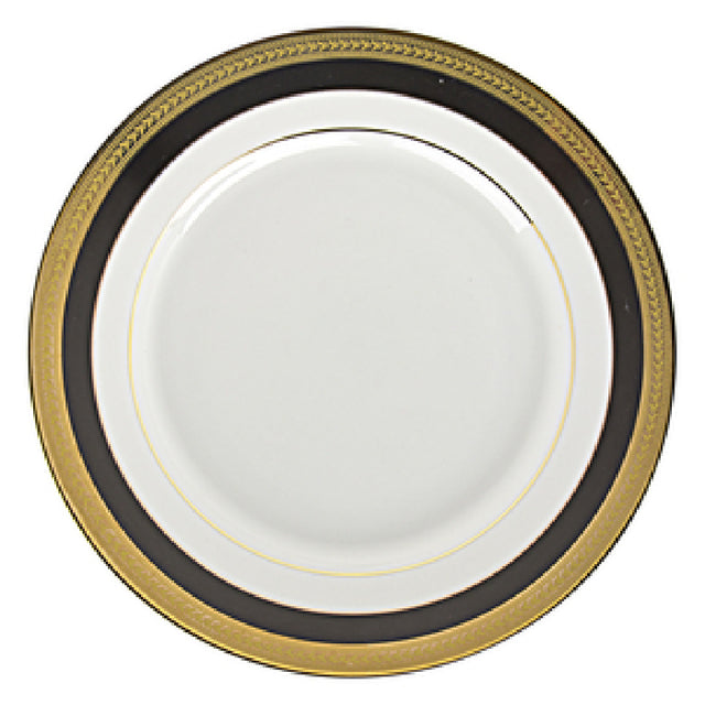 10 Strawberry St SAH-5BK - Bread & Butter Plate, 7" Dia., Wide Rim