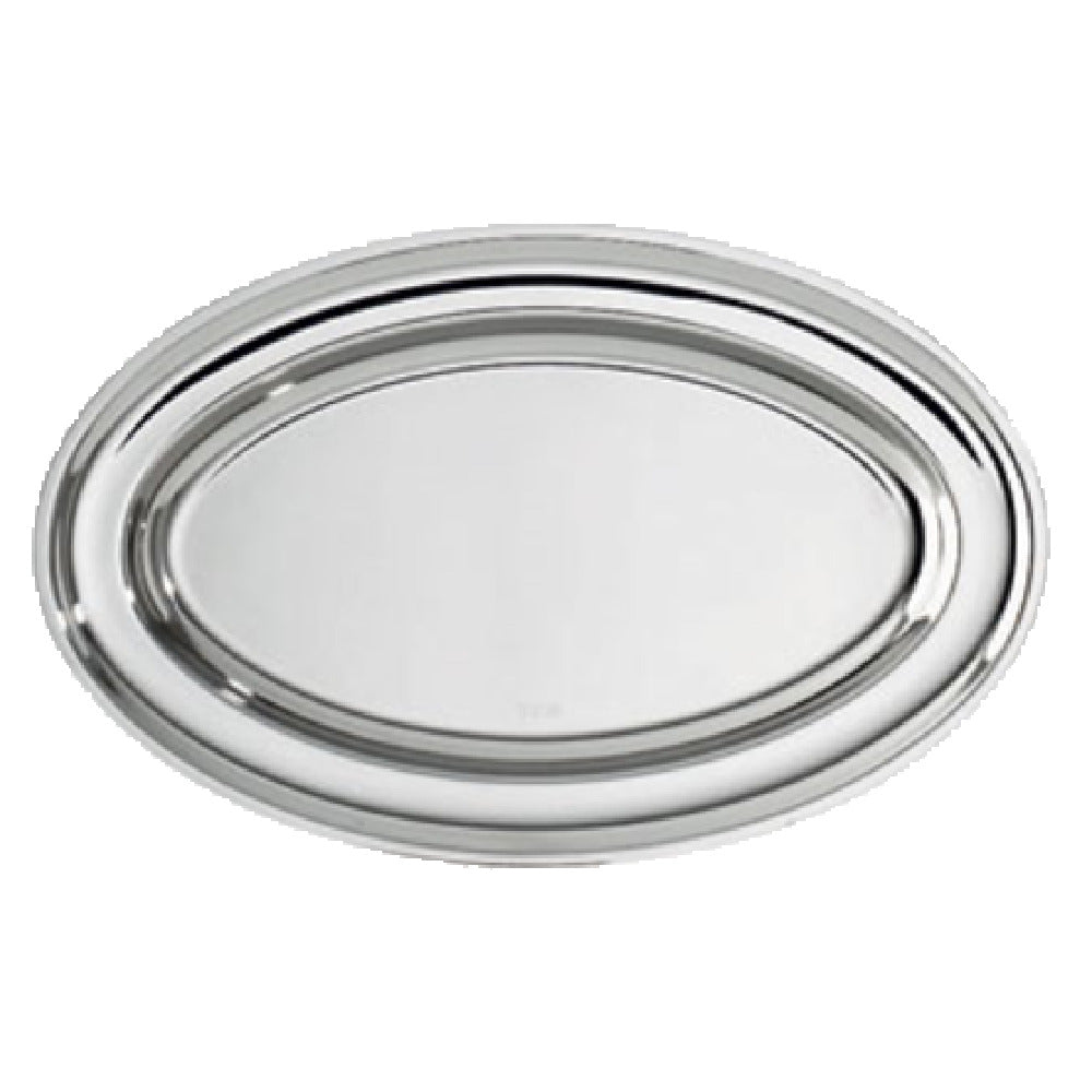 Paderno 66325-30 Meat Dish/Plate 11-3/4" X 7-1/2" Oval