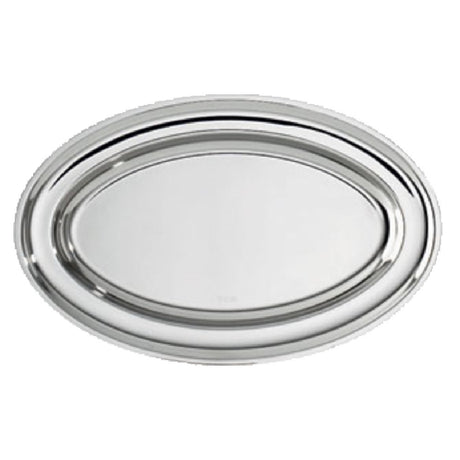 Paderno 66325-30 Meat Dish/Plate 11-3/4" X 7-1/2" Oval