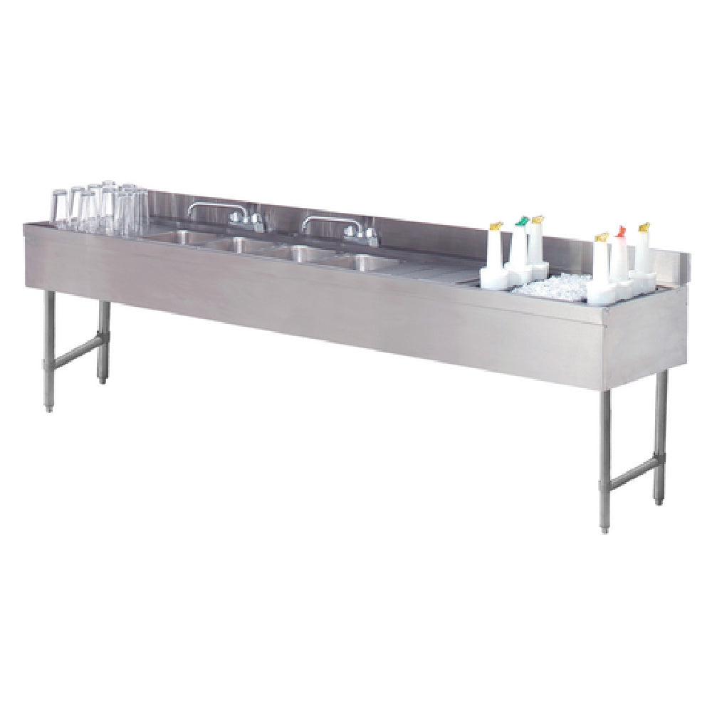 Advance Tabco CRC-73C-R Underbar Basics™ Combination Unit 84"W X 21"D X 33"H (overall)