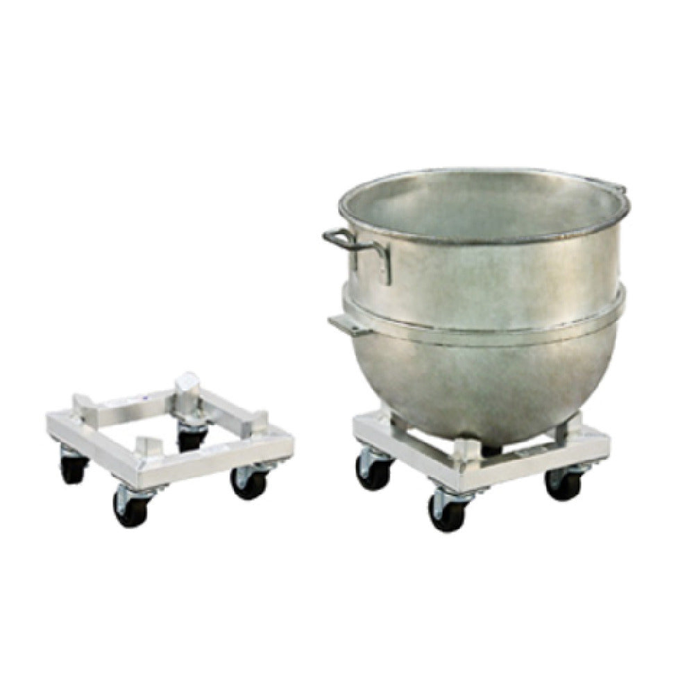 New Age Industrial 99936 Mixing Bowl Dolly 14" X 14" X 7-9/16"H Aluminum Construction