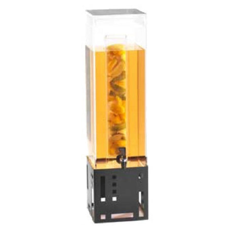 Cal Mil 1602-3INF-13 Squared Beverage Dispenser 3 Gallon Capacity 7-1/2"W X 9-1/2"D X 25-3/4"H