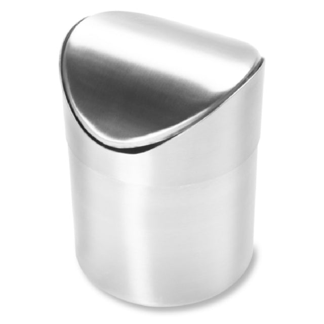 Vollrath 59780 Mini Waste Can With Swing Top 38 Oz 4.5" Top Diameter