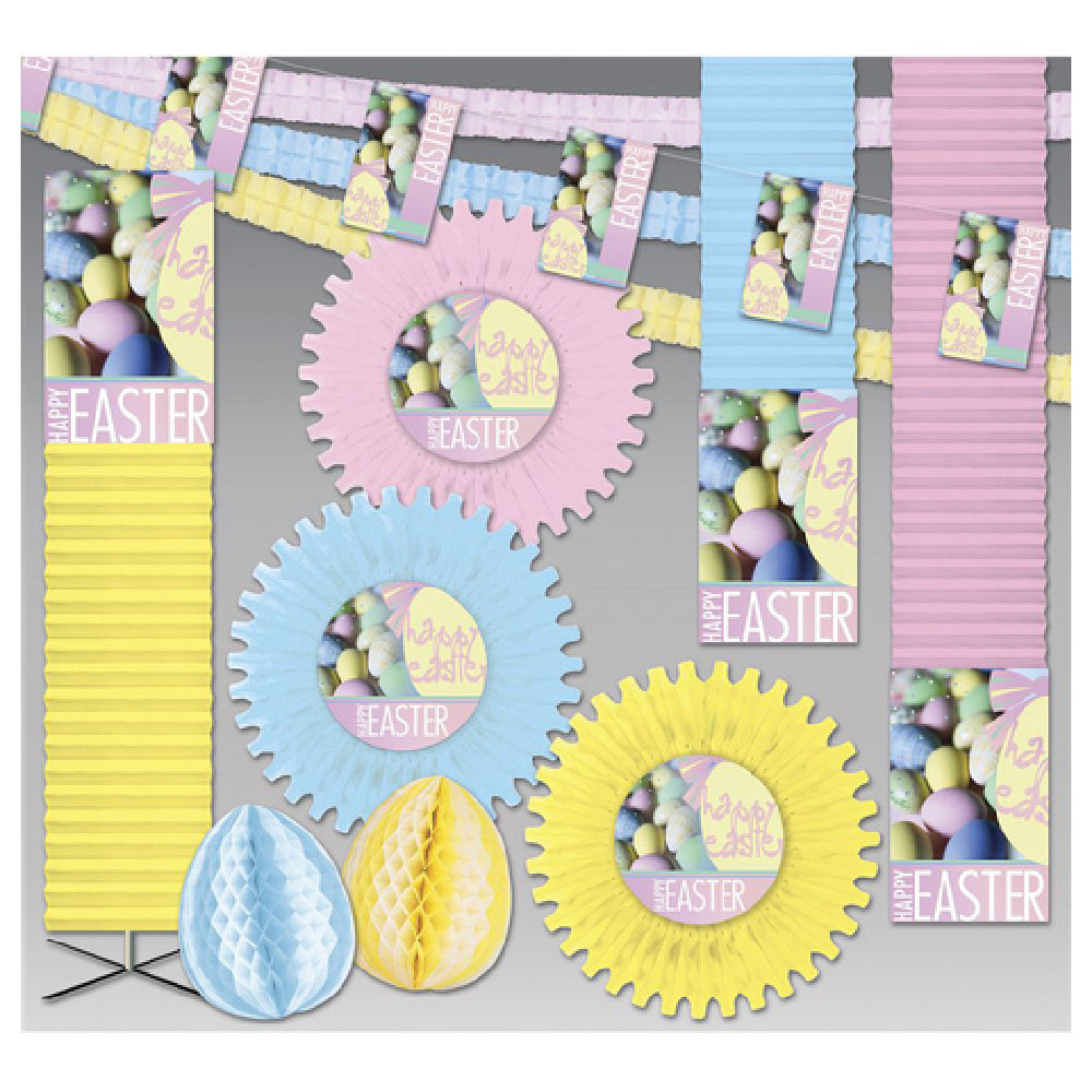 Hubert 20546 - Decoration Kit, Easter Eggs, 3000 Sq. Ft.