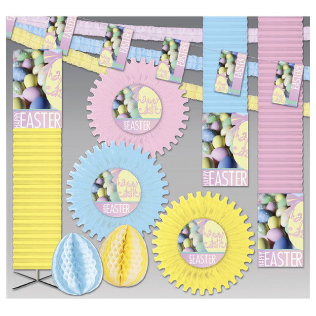 Hubert 20546 - Decoration Kit, Easter Eggs, 3000 Sq. Ft.