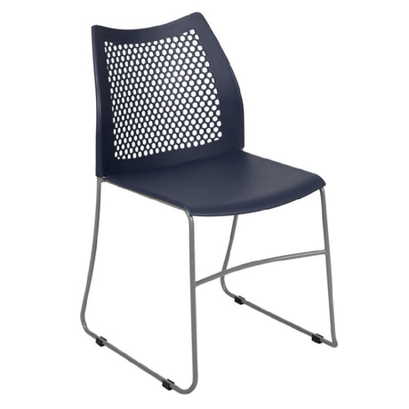 Flash Furniture RUT-498A-NY-GG Hercules Series Stacking Chair 661 Lb. Weight Capacity