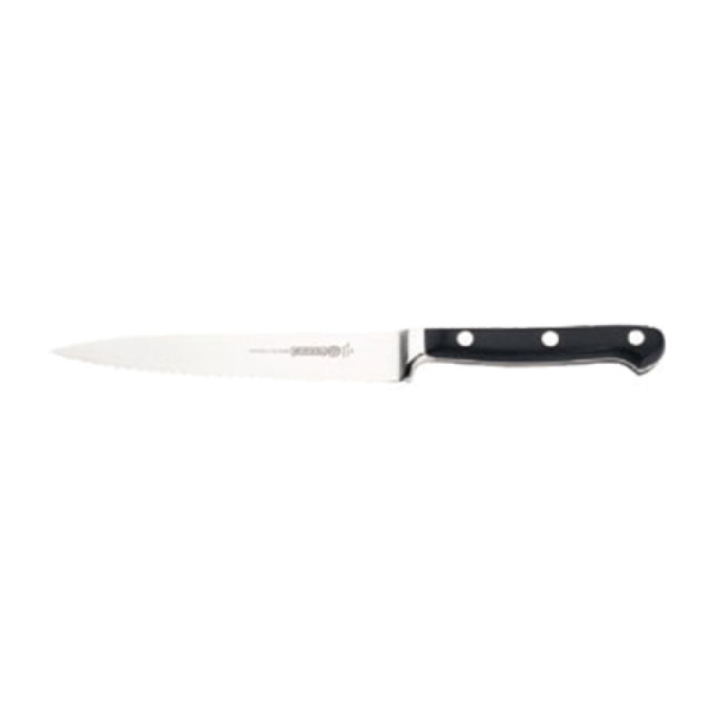 Mundial BP5111-6E - Utility Knife, 6", Serrated Edge