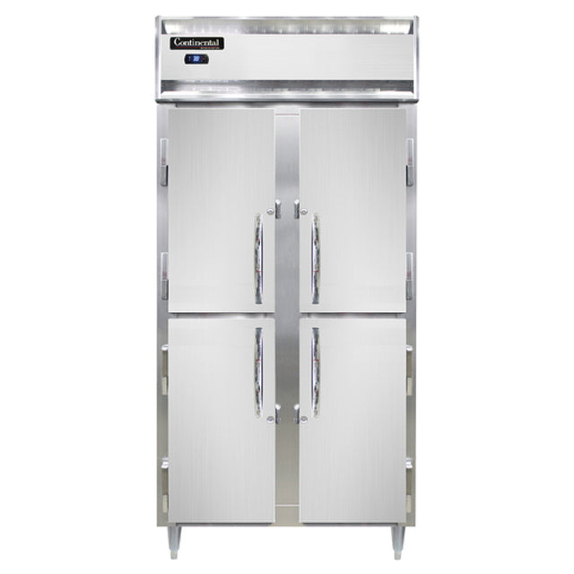 Continental Refrigerator D2RSESNSAHD Designer Slim Line Refrigerator Reach-in