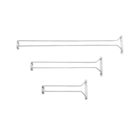 Alegacy Foodservice Products GR16C Glass Rack 16"L Chrome Finish