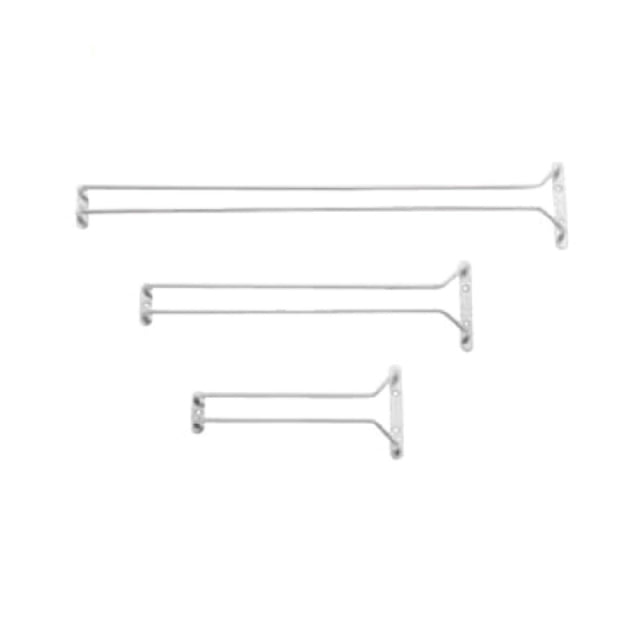 Alegacy Foodservice Products GR24C Glass Rack 24"L Chrome Finish