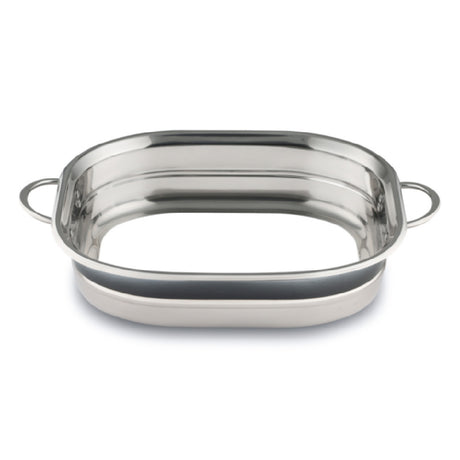 Bon Chef 72004-BL-OM-S Country French Ombre French Oven W/Out Cover 15" X 11" X 4" Bottomless Shadow Gray