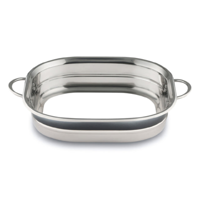 Bon Chef 72004-BL-OM-S Country French Ombre French Oven W/Out Cover 15" X 11" X 4" Bottomless Shadow Gray