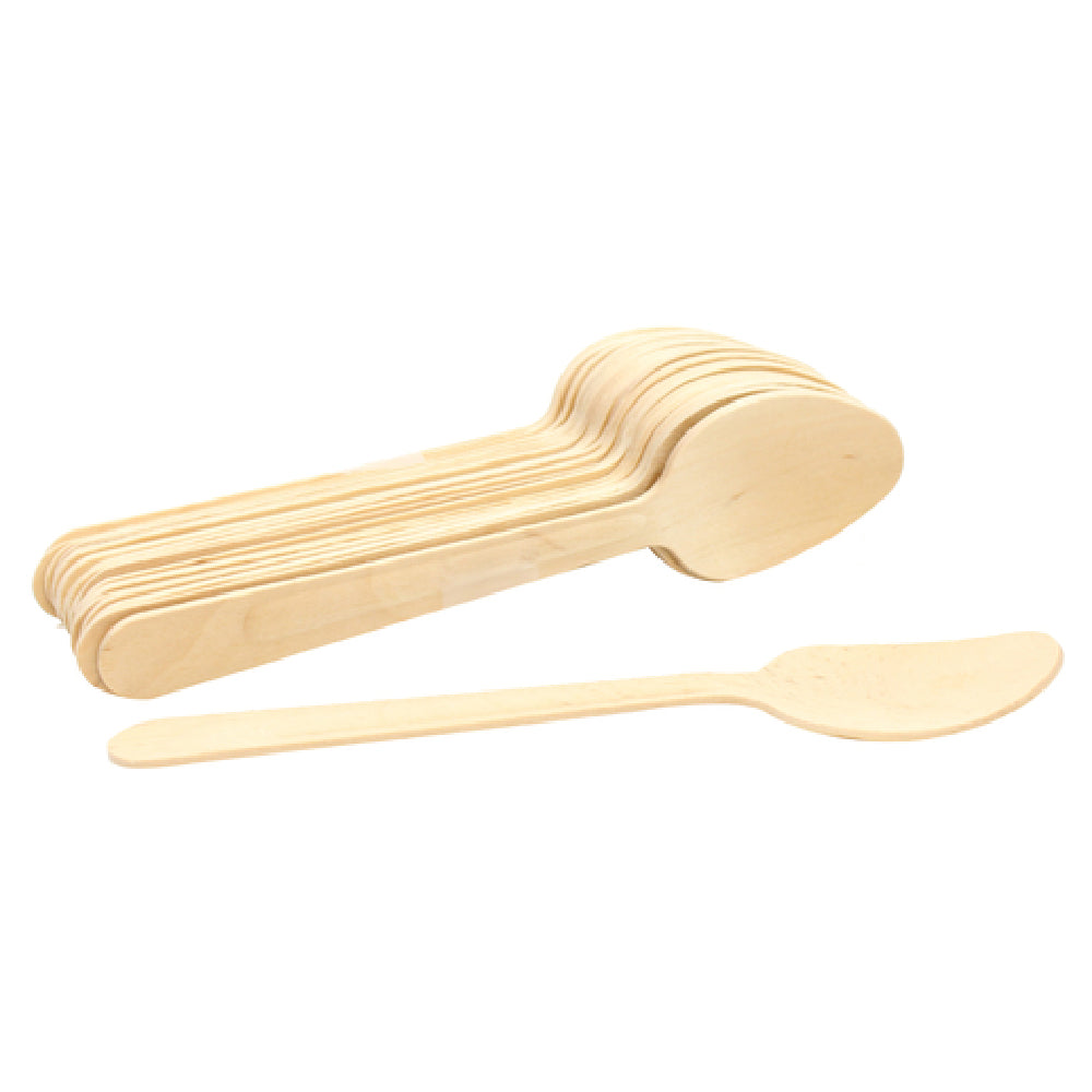 Tablecraft BAMDSPN65 Cash & Carry Disposable Spoon 6-1/2" Eco-friendly