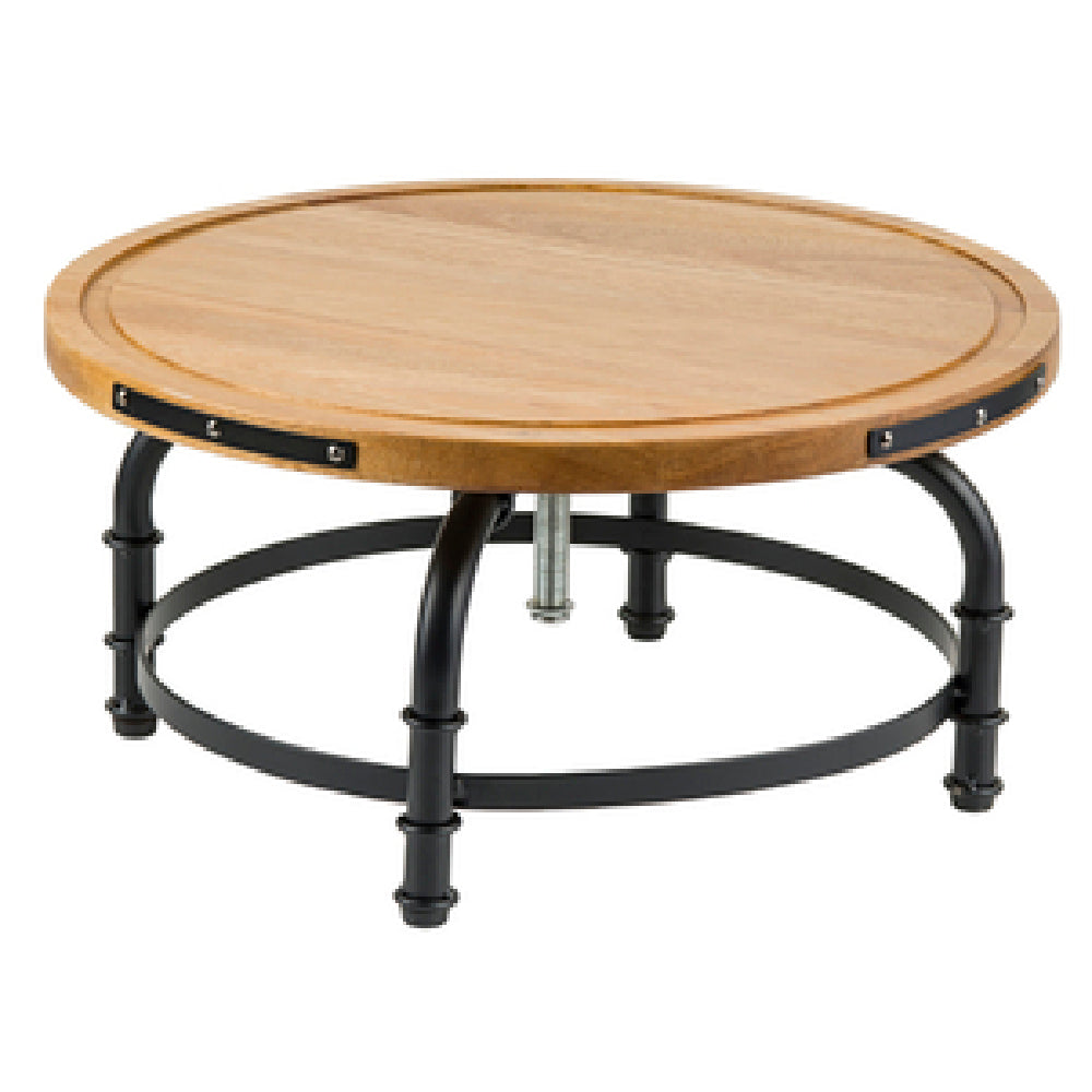 Tablecraft 10086 Industrial Collection™ Cake Stand 13" Dia. Adjustable From 6-3/8"-8-3/8" In Height