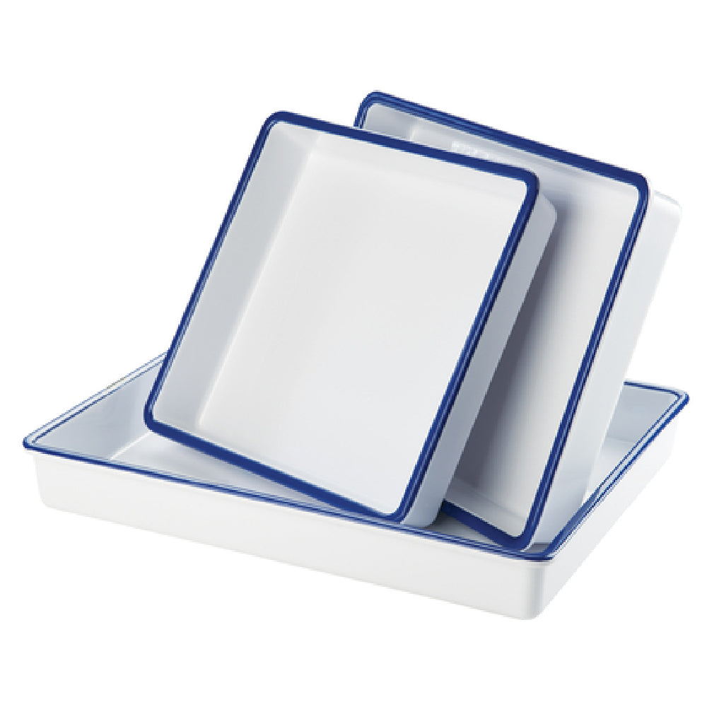 Cal Mil 3465-15 Serving Tray 15"W X 12"D X 2"H Rectangular