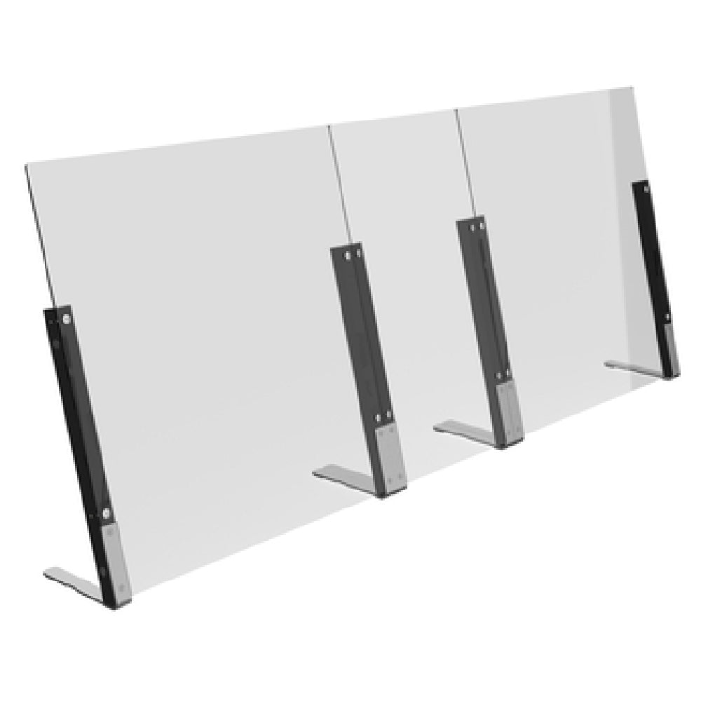 Steelite MGCDVO05CSAC Mogogo Buffet Solutions V-Shield 90"L X 35-1/2 "H Extra Wide