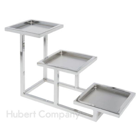 Hubert 59755 - Cerve Collection Holder, 3-tier, 6"W X 17-5/16"D X 9-11/16"H