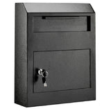 Alpine Industries ADI631-07-BLK Secured Drop Box Heavy Duty Wall Mount