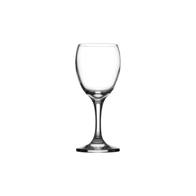 Steelite P44705 White Wine Glass 7.0 Oz. (H 6-1/4" M 2-3/4" T 2-1/2" B 2-1/2") Soda Lime