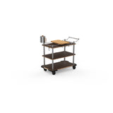 Steelite MGCRNX19WSXX Mogogo Buffet Solutions Roll'n Mixology Service Cart 41-1/2" X 21" X 40-1/2"H
