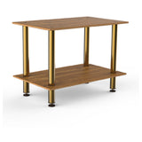 Steelite MGCMDX02BBXF Mogogo Buffet Solutions Modular Serving Table 2-tier 47" X 29-1/2" X 35"H