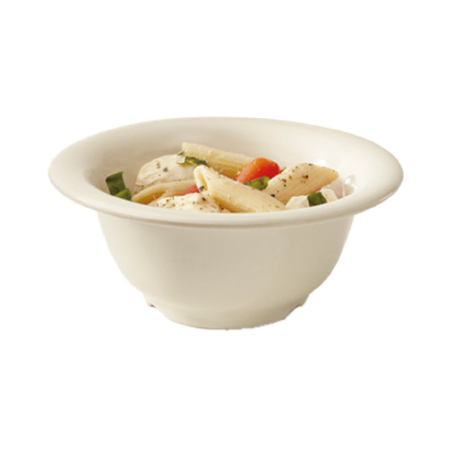 GET Enterprises B-105-DI Diamond Ivory™ Bowl 10 Oz. (10 Oz. Rim Full) 5-1/2" Dia. X 2-1/4"H