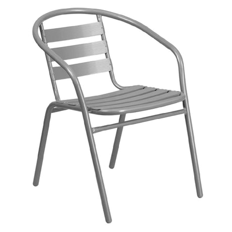 Flash Furniture TLH-017C-GG Restaurant/Patio Stacking Armchair 352 Lb. Weight Capacity