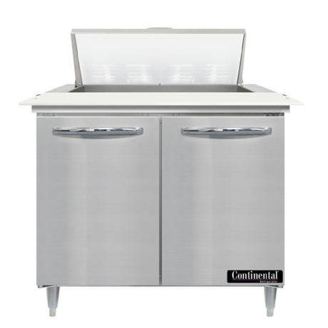 Continental Refrigerator D36N8C Designer Line Sandwich Unit 36"W Two-section