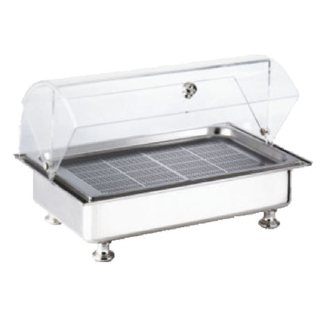 Paderno 58435-40 Cooled Buffet Showcase 22-1/4" X 14" X 13-3/4"