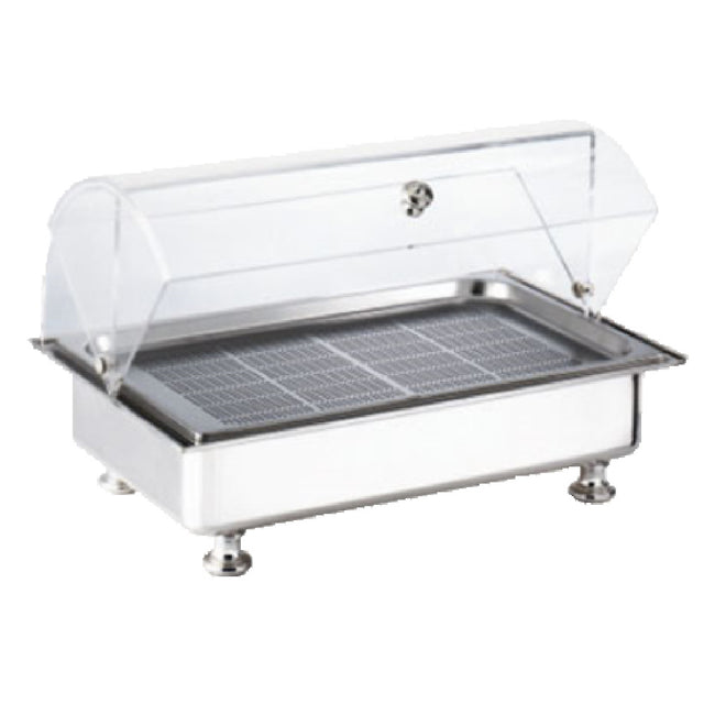 Paderno 58435-40 Cooled Buffet Showcase 22-1/4" X 14" X 13-3/4"