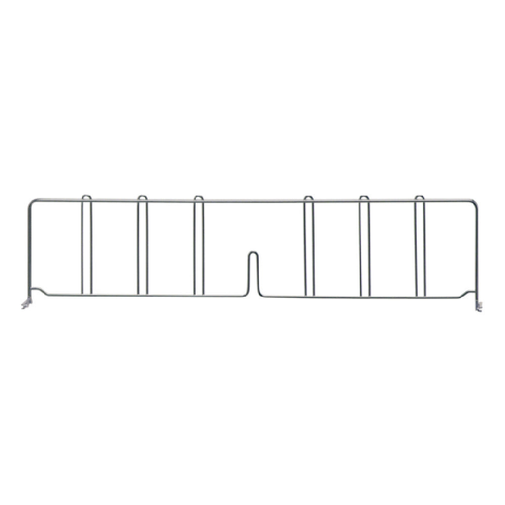 Quantum DIV30S Wire Shelf Divider 30"D X 8"H 304 Stainless Steel