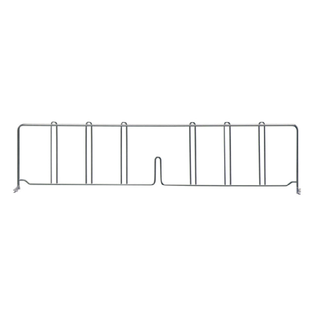 Quantum DIV30S Wire Shelf Divider 30"D X 8"H 304 Stainless Steel