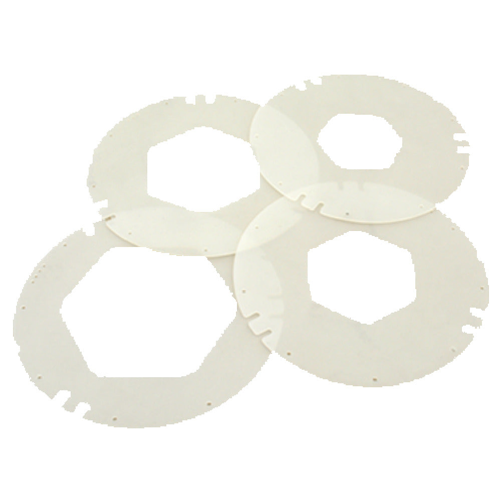 Franklin Machine Products 150-1061 Replacement Gasket Kit For San Jamar Ez-Fit™ Cup Dispensers Includes One Each Of Four Different Size Gaskets To Accommodate The Various Cup Sizes