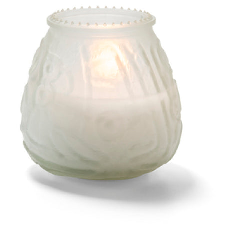 Hollowick KG60F-12 Knobby Wax Candle Lamp 3-3/4" Dia. X 3-3/4"H 60 Hour