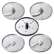 Eurodib 653868 Dito Sama Set Of 5 Discs 175mm Dia. (1mm And 6mm Slicer 7mm Grater 2mm Julienne/shredder 4mm Julienne/shredder)