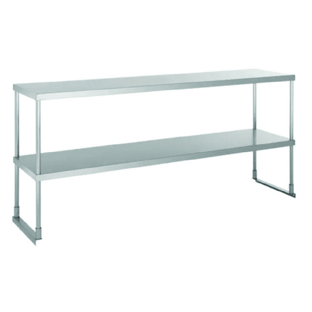 Hubert 70877 - Kratos Double Overshelf For 12"x72" Worktables