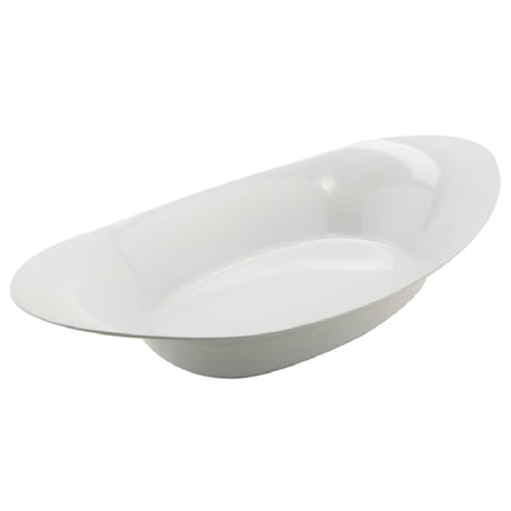 GET Enterprises OVB-192-W Oval Acclaim Display Bowl 6 Qt. 23" X 12" X 3-1/10"