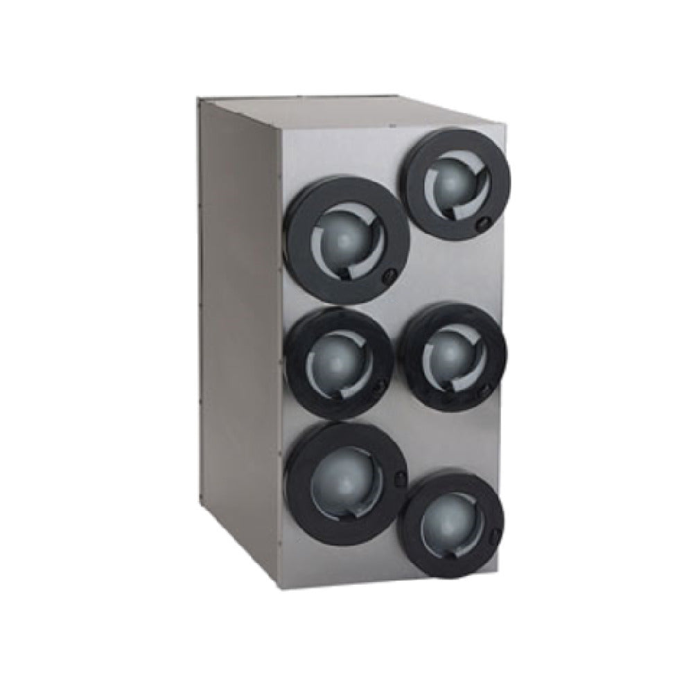 Antunes DACS-60 Dial-A-Cup Dispenser Cabinet Design Contains Four DAC-05 And Two DAC-10 Components